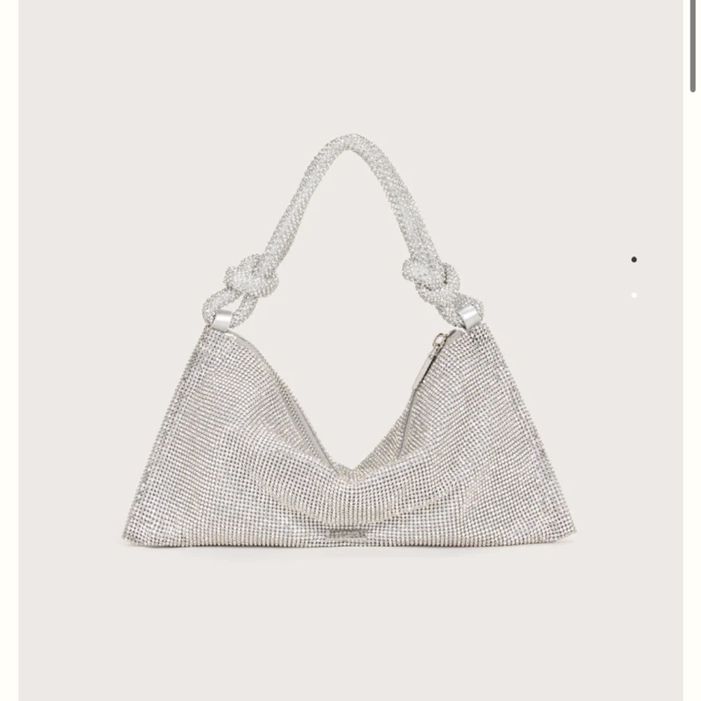 CULT GAIA HERA NANO RHINESTONE SHOULDER BAG